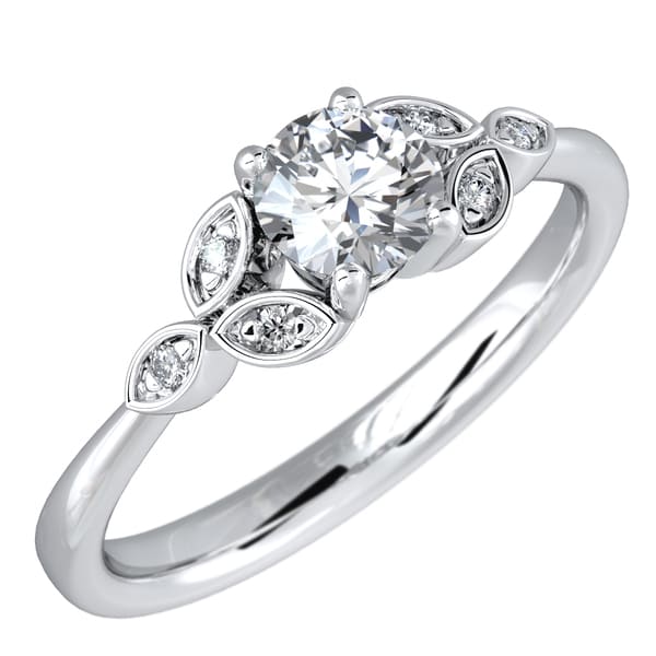 Anillo de compromiso diamante 0.3 Cts Eternity Joyería - Anillos de compromiso y argollas de matrimonio en oro